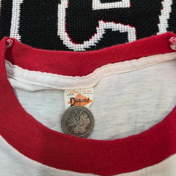 80's U.S. Naval Academy Budweiser Imitation Ringer - Picture 3 of 6